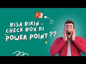 CARA MEMBUAT CHECK BOX DI POWER POINT