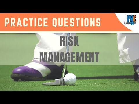 Risk Management - Practice Questions