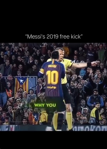Messi Amazing 30-Yard Free Kick vs Liverpool — Champions League 2019