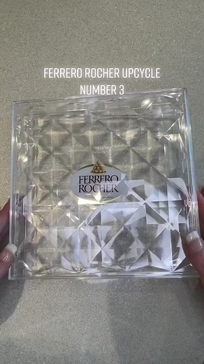 Ferrero Rocher Perfume Tray Upcycle Tutorial