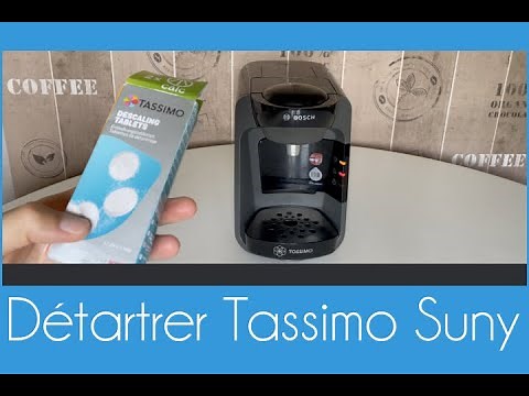 How to descale your Tassimo SUNY coffee machine (using descaling tablets)