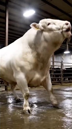 He's Losing Control… But the Farmer Isn't 😳🐂