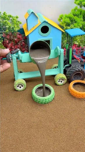 World’s Coolest DIY Mini Tractor 🚜 | Full Build & Test From Scratch