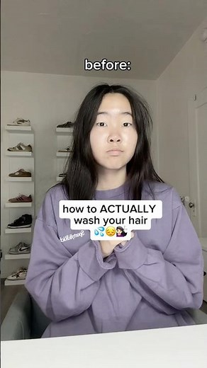 how to ACTUALLY wash your hair properly 💆‍♀️ #hairwash #haircare #beautytips