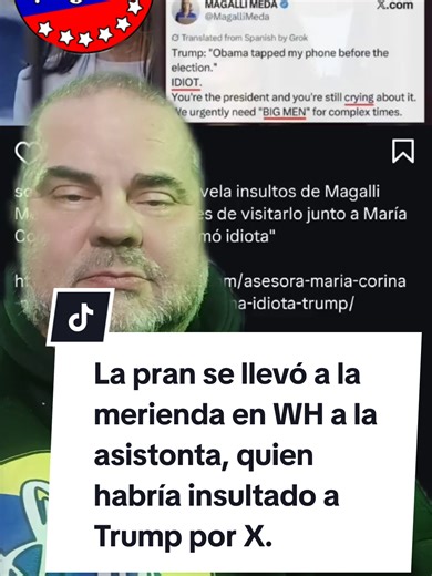 La líder del pranato de extrema derecha y Meda en Venezuela