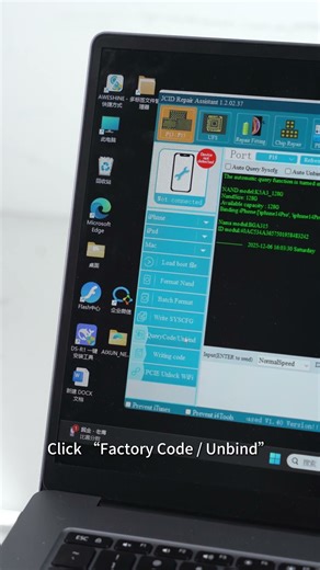 P15 NAND Programmer – Factory Code + Unbind in ONE Click! #JCID #P15 #iphonerepair