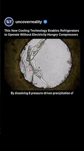 New Cooling Technology Operate Refrigerators Without Electricity-Hungry Compressors #tech #shorts