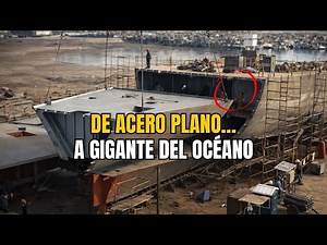 HOW giant ships are built: the incredible process of naval engineering