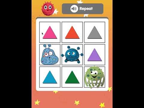 ABCya! Learn Shapes and Color - Bingo, Fun Educational Learning Game for Kids