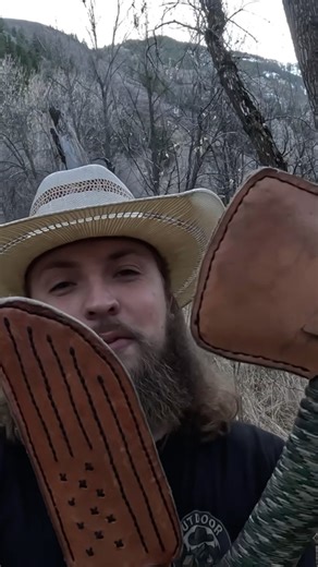 New video out now - Bushcraft Leather Work Basics!#camping #outdoorboys #bushcraft #survivalskills