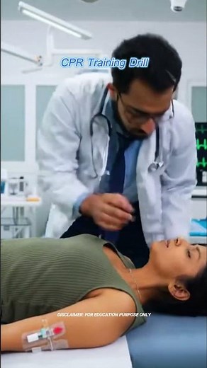 Emergency CPR Drill | Training Clip #DrillTime #PracticeCPR