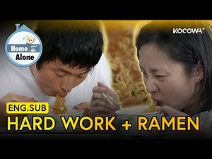 After All the Work, Ramen Tastes Even Better! 🍜💪 | Home Alone EP616 | KOCOWA+