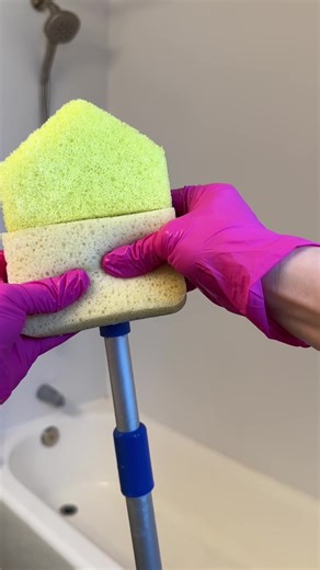 The @Scrub Daddy shower scrubber is FINALLY back in stock 🙌 get yours before they sell out again!! #cleaningroutine #scrubdaddypartner #showerscrubber #cleaningmotivation