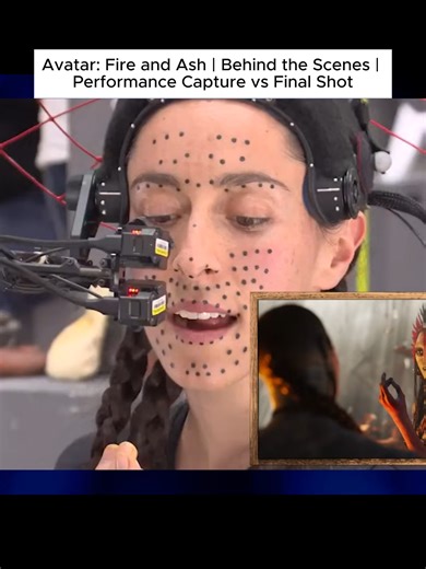 Avatar: Fire and Ash | Behind the Scenes | Performance Capture vs Final Shot #avatarfireandash#jamescameron #jamescameronavatar #movie #avatar