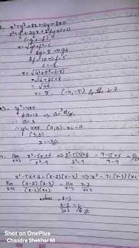 1st PUC second test mathematics question with a key answer December 2025
