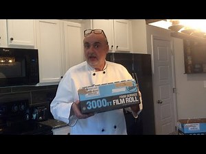 How To Use Professional Plastic Food Wrap At Home!