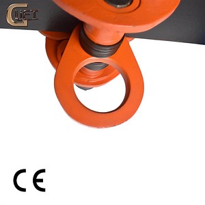 [Hot Item] 0.5ton to 10ton Manual Beam Trolley for Hoist Hand Push Chain Trolley with CE Certification (GCT-E)