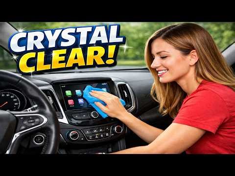 The #1 Trick to Keep Your Car Touch Screen Crystal Clear