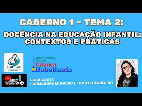 DOCÊNCIA NA EDUCAÇÃO INFANTIL: CONTEXTOS E PRÁTICAS #proleeimt #educaçãoinfantil #pedagogia