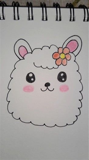 Cute easy things to draw - Day 29❤️#art #cuteart #newseries #drawsocute #lovelyart #shorts #trending