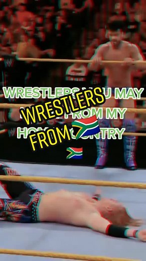 Proud to be South African 🇿🇦 (obviously there are so many more talented wrestlers from South Africa but these are the well known names) #southafrica #wrestling #wrestlingsa #wrestlingsouthafrica #justingabriel #pjblack #angelico #adamrose #wwe #aew #nxt #wrestletok