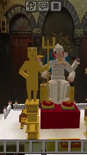 #minecraft #shorts Lalbaugcha raja 2026 addon shirdi theme read and see in the description