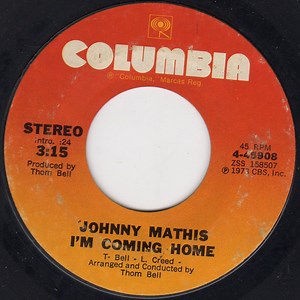Johnny Mathis - I'm Coming Home / Stop Look And Listen To Your Heart