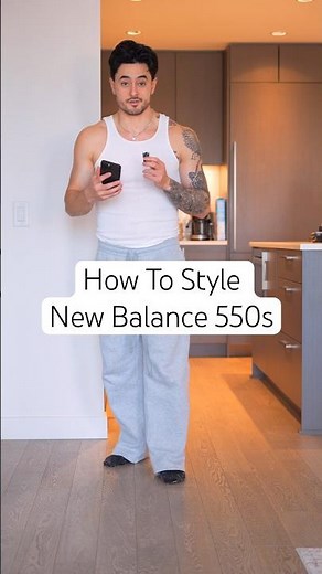 How To Style New Balance 550s #mensfashion #newbalance550