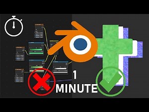1 Minute - How to Bake Materials to Textures (⇩ Links ⇩)