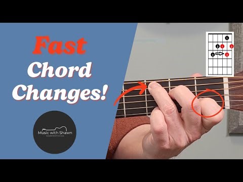 Fast Chord Changes! 3 Tips for Speed and Accuracy