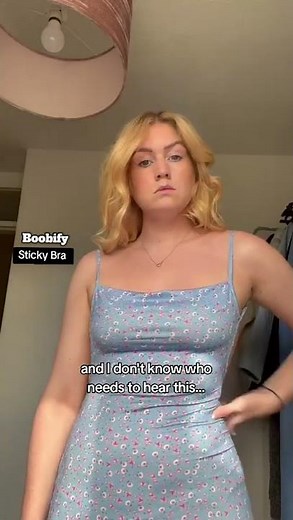 The perfect sticky push pads, push up sticky insert or Push Up Bra hack for Instant Cleavage every