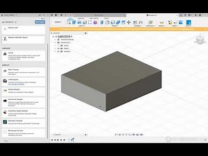 Battery Box Cad tutorial 1