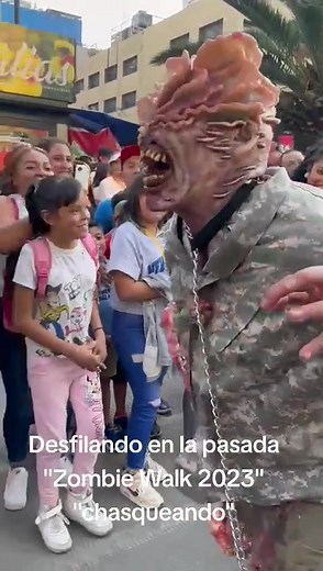 Zombie Walk 2023: Disfraces de Chasqueador en Silao