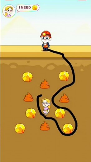 pull the gold 🥇 new level gameplay #shorts