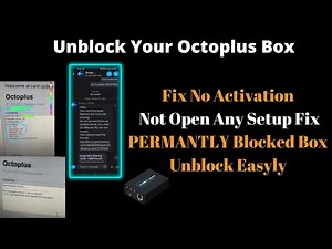 How to Unblock Octoplus Box | Huawei,Samsung,Frp | Fix Not Opening |Fix Your Card Blocked By Sharing