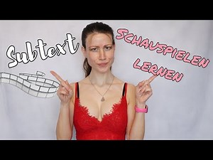 Actors become/Use subtext correctly and make the scene exciting