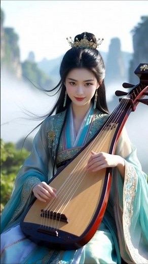 Serene Guqin Music 🌸 Ancient Chinese Woman in Royal Attire