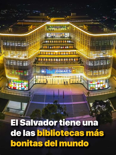 El Salvador tiene una de las bibliotecas más bonitas del mundo | @ana_salvatori