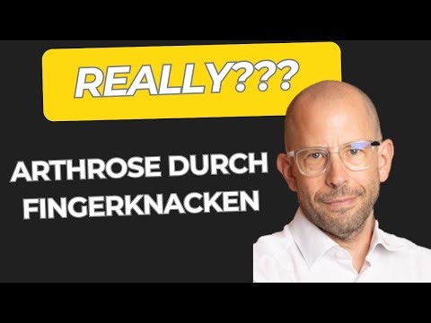 Osteoarthritis from cracking your fingers – Really?