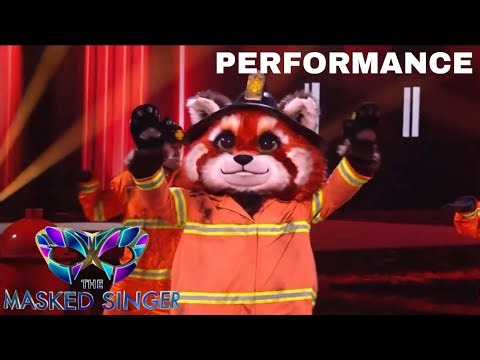 Red Panda sings “Disco Inferno” by The Trammps | The Masked Singer UK | Season 7