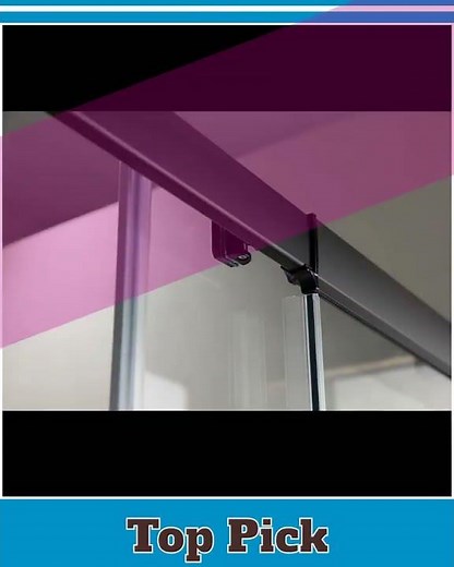 Adjustable 1200x1100mm Double Sliding Door Glass Shower Screen in Black