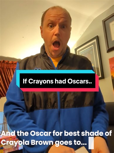 Best Brown Crayon? The Oscar goes to... #crayola #crayons #colors #crayolaexperience
