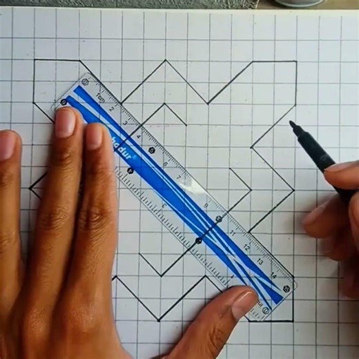 This Geometric Drawing is Oddly Satisfying