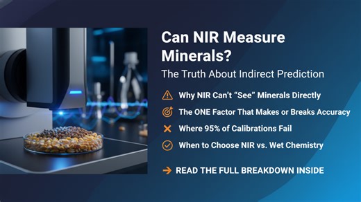 Answering Your Questions: The Accuracy and Precision of NIR for Indirect Prediction of Ash and Minerals