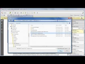 How to Roundtrip Comments between Acrobat and Microsoft Word | Adobe Acrobat