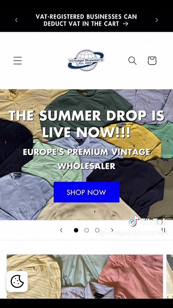Are You a Vintage Reseller? Join thousands of resellers across Europe who trust us as their go-to supplier for premium branded vintage clothing including Ralph Lauren, Carhartt, Lacoste, and other top brands. 👉 Visit our website: vintagesuppliers1989.com