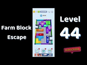 Farm Block Escape Level 44 Walkthrough 🚜 | Go Answer