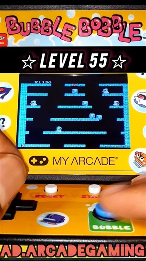 Bubble Bobble Level 55