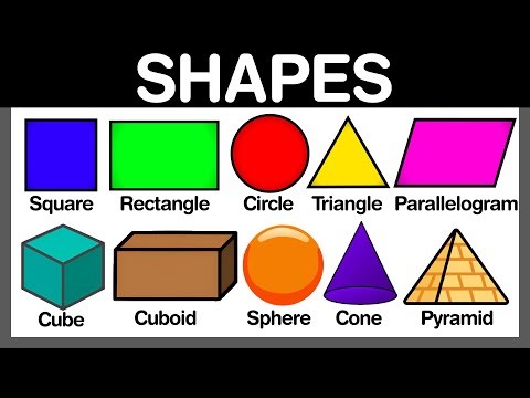 Learn Shapes I Different Types of Shapes for Kids I Preschool Kids Learning I #pebbleskidslearning