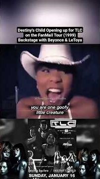 Rare: Destiny's Child Backstage Opening up on TLC's FanMail Tour (1999) | Beyonce & LeToya